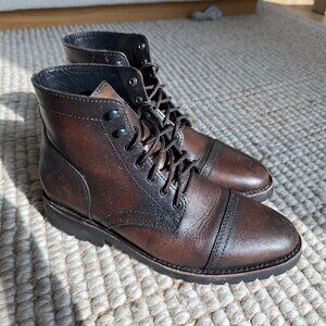 Thursday Boots Captain Stormking in Black Coffee (Size 9.5)